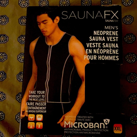 Sauna FX neoprene vest men’s - Picture 1 of 4